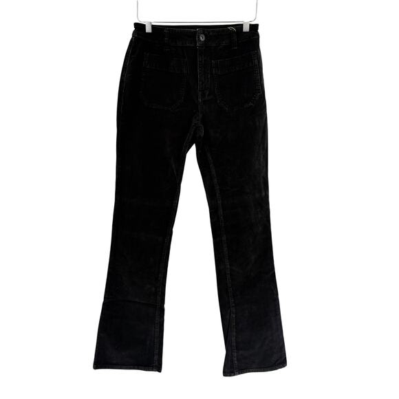 SANCTUARY Pants Size 29 Corduroy Marine Flare Obsidian Black NEW Pant - Picture 6 of 6